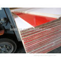 High gloss MDF plain red UV board for kitchen cabinet